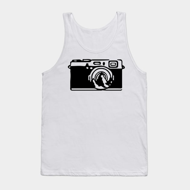 Mountain Camera Tank Top by Nataliatcha23